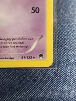 Pokemon TCG Hypno Breakpoint 51/122 Regular Rare - LP - Image 5