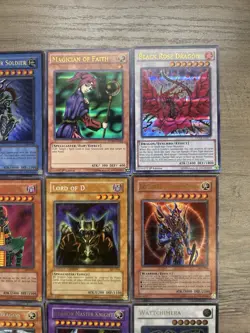 Vintage Yu-Gi-Oh Card Lot 12 Cards - Blue-Eyes, Jinzo, Cyber Dragon & More - Image 3