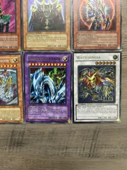 Vintage Yu-Gi-Oh Card Lot 12 Cards - Blue-Eyes, Jinzo, Cyber Dragon & More - Image 4