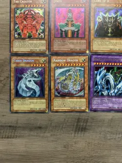 Vintage Yu-Gi-Oh Card Lot 12 Cards - Blue-Eyes, Jinzo, Cyber Dragon & More - Image 5