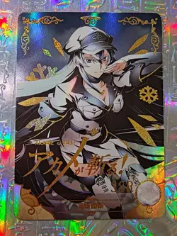 Card Goddess Story 10M01-073 Akame ga Kill Akame Esdeath Mine Leone Chelsea - Image 1