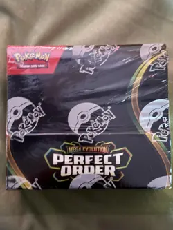 Pokemon TCG Mega Evolution: Perfect Order Booster Box 120 Cards English 2026 - Image 1