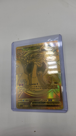 Mega Charizard X EX Phantasmal Flames 130/94 Mega Ultra Rare Gold Card NM Mint - Image 1