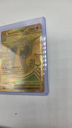 Mega Charizard X EX Phantasmal Flames 130/94 Mega Ultra Rare Gold Card NM Mint - Image 5
