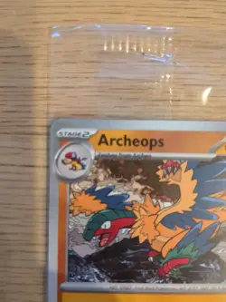 Archeops 051/086 Pokemon TCG Card Fossil Field Museum Chicago Exclusive Promo 🔥 - Image 2