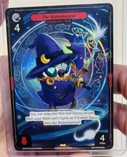Vibes TCG BIRB FOIL The Rodromancer - Birb & Pengu Card # 016 - Image 1