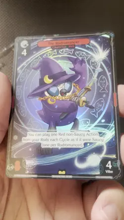 Vibes TCG BIRB FOIL The Rodromancer - Birb & Pengu Card # 016 - Image 2