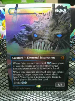 Deceit (Borderless) EN [ECL - 293] - NM [Foil] TCG MTG - Image 1