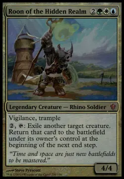 MTG Oversize Cards Roon of the Hidden Realm #206 NM - Exact Card Shown - Image 1