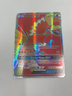 Lot of 5 Pokemon GX Cards Mewtwo, Solgaleo, Raichu, Ho-Oh, Decidueye Holo Rare - Image 2