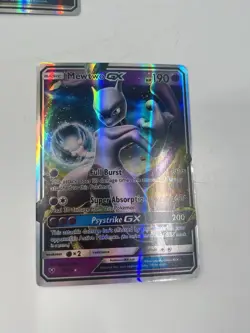 Lot of 5 Pokemon GX Cards Mewtwo, Solgaleo, Raichu, Ho-Oh, Decidueye Holo Rare - Image 4