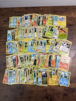 150+ Damaged & HP Pokemon Card Lot Vintage 2010s Mid Era Black White XY Holo - Image 1