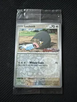 2023 Pokemon TCG || Sealed Best Buy Promo || Lechonk #156 - Image 1