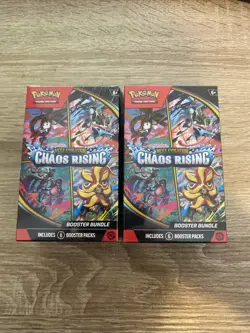 2x Chaos Rising Booster Bundles | Brand New & Sealed | Pokemon TCG - Image 1