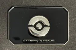 GX Tag Team Metal Marker Token Sun & Moon Pokemon TCG - Image 2