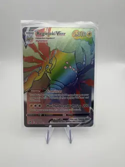 Pokemon TCG - Silver Tempest - Regieleki Vmax 198/195 - NM - English - Image 1