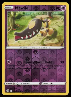 Mawile 119/264 Common Fusion Strike Pokemon Reverse Holo Lightly Played - Image 1