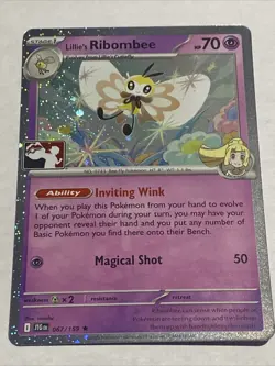Play! Pokemon Prize Pack Series 7 Journey Together 067/159 Lillie's Ribombee - Image 1