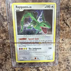 Pokemon TCG Rayquaza 14/146 Legends Awakened Holo Rare 100 HP English - Image 1