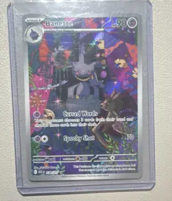 Banette 234/217 Paldea Evolved Illustration Rare Full Art Holo Pokemon TCG - Image 1