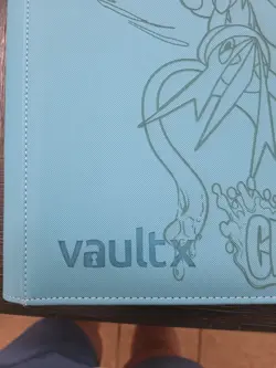 Vault X -12 Pocket Zip Binder Folder - Teal Pokemon Chaos Rising Mega Revolution - Image 2