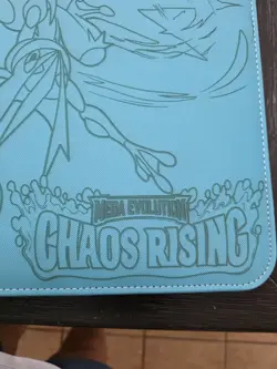 Vault X -12 Pocket Zip Binder Folder - Teal Pokemon Chaos Rising Mega Revolution - Image 4