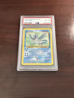 Articuno Pokemon Fossil 17 NM PSA 8 - Image 1