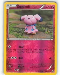 Snubbull 98/162 Common BREAKthrough Pokemon LP Morii - Image 1