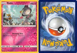Ralts 91/147 Common Burning Shadows Pokemon MP - Image 3