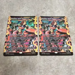 MTG English Foil The Light Chasing Chandra Set Of 2 - Image 1