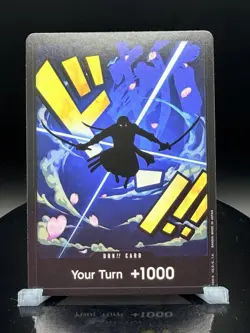 One Piece Card Game DON!! Card (Zoro) Premium Booster -The Best- Regular English - Image 1