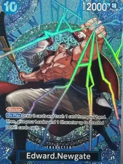 Edward.Newgate (SP) OP13-042 Adventure on Kami's Island One Piece Foil NM - Image 3
