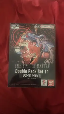 Double Pack DP-11 Sealed Display - 8 Double Packs - One Piece TCG - In Hand! - Image 1