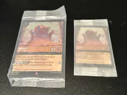 Disney Lorcana TCG Gift Set Sealed Jumbo Standard Hades Mulan Promo Cards - Image 1