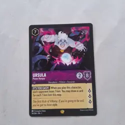 Ursula - Power Hungry 59/204 The First Chapter Regular Legendary Disney Lorcana - Image 1