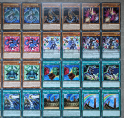 Yu-Gi-Oh! Regenbogendrache/ Kristallungeheuer/Hamon - Deck DEUTSCH NEU 1.Auflage - Image 3