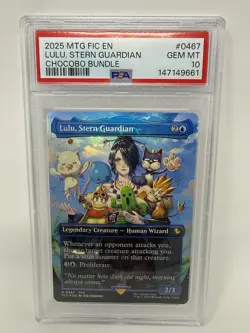 Lulu, Stern Guardian (Borderless) (Chocobo Track Foil) PSA 10 GM - Image 1