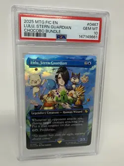 Lulu, Stern Guardian (Borderless) (Chocobo Track Foil) PSA 10 GM - Image 2