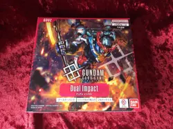 Gundam Card Game Dual Impact Booster Box GD02 Japanese Factory Tape Sealed - Image 1