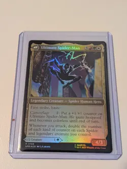 Miles Morales, Ultimate Spider-Man Mythic FOIL: Spider-Man MTG (NM) - Image 2