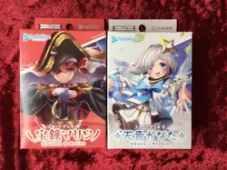 Hololive OFFICIAL CARD GAME Red Houshou Marine & White Amane Kanata Start Deck - Image 1