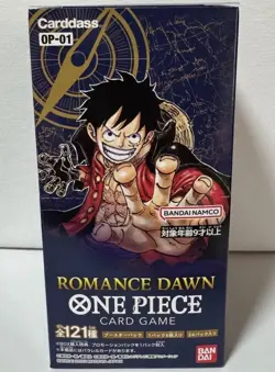 ONE PIECE Card Game Romance Dawn OP-01 Booster Box Sealed English 1st Wave Rare - Image 1