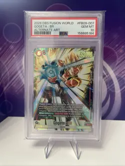 2026 DRAGON BALL SUPER CARD GAME FUSION WORLD DUAL EVOLUTION GOGETA : BR PSA 10 - Image 1