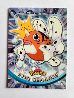 SEAKING Series 3 TV Animation Ed. POKEMON Non-Holo TOPPS 2000 Trading Card #119 - Image 1
