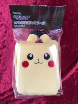 Pokemon Card Game Scarlet＆Violet Plush Deck case Pikachu Japan - Image 1