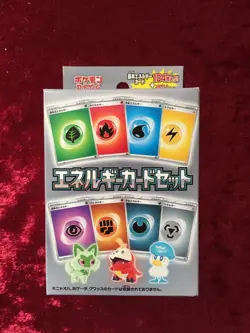 Pokemon Center Card Game Scarlet & Violet Energy Card Set TCG Japanese - Image 1