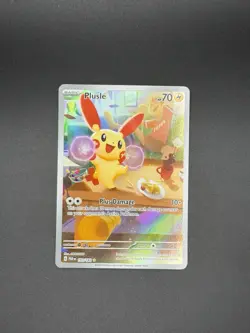 Pokemon Cards Plusle 193/182 Paradox Rift Illustration Rare - Image 1