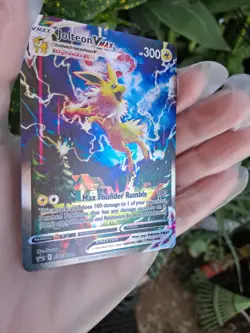 Jolteon VMAX SWSH184 SWSH: Sword & Shield Promo Cards Holo NM - Image 2