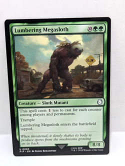 Lumbering Megasloth - Fallout - Uncommon - Creature - Regular - PIP 0080 - Image 1