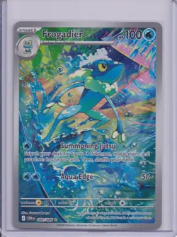 Frogadier Holo Illustration Rare ME04: Chaos Rising 089/086 NM - Image 1